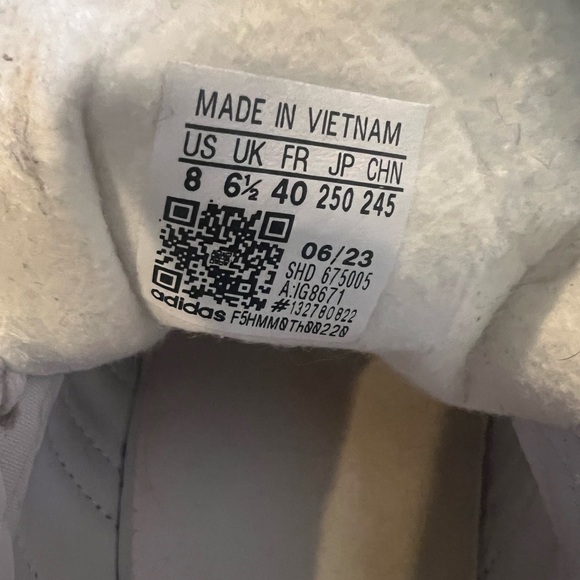 Adidas Gazelle Bold Women's Sneakers - Beige and Orange - Picture 5 of 5